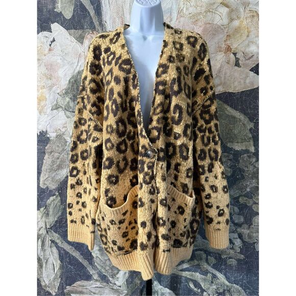 New FREE PEOPLE State Side Cardigan sz Large - Picture 12 of 12